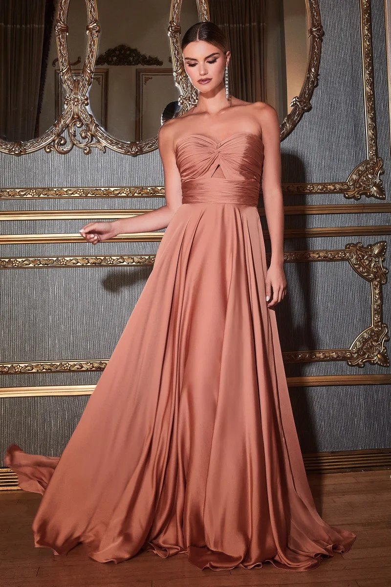 Ladivine 7496 Dress — ROSEGOLD