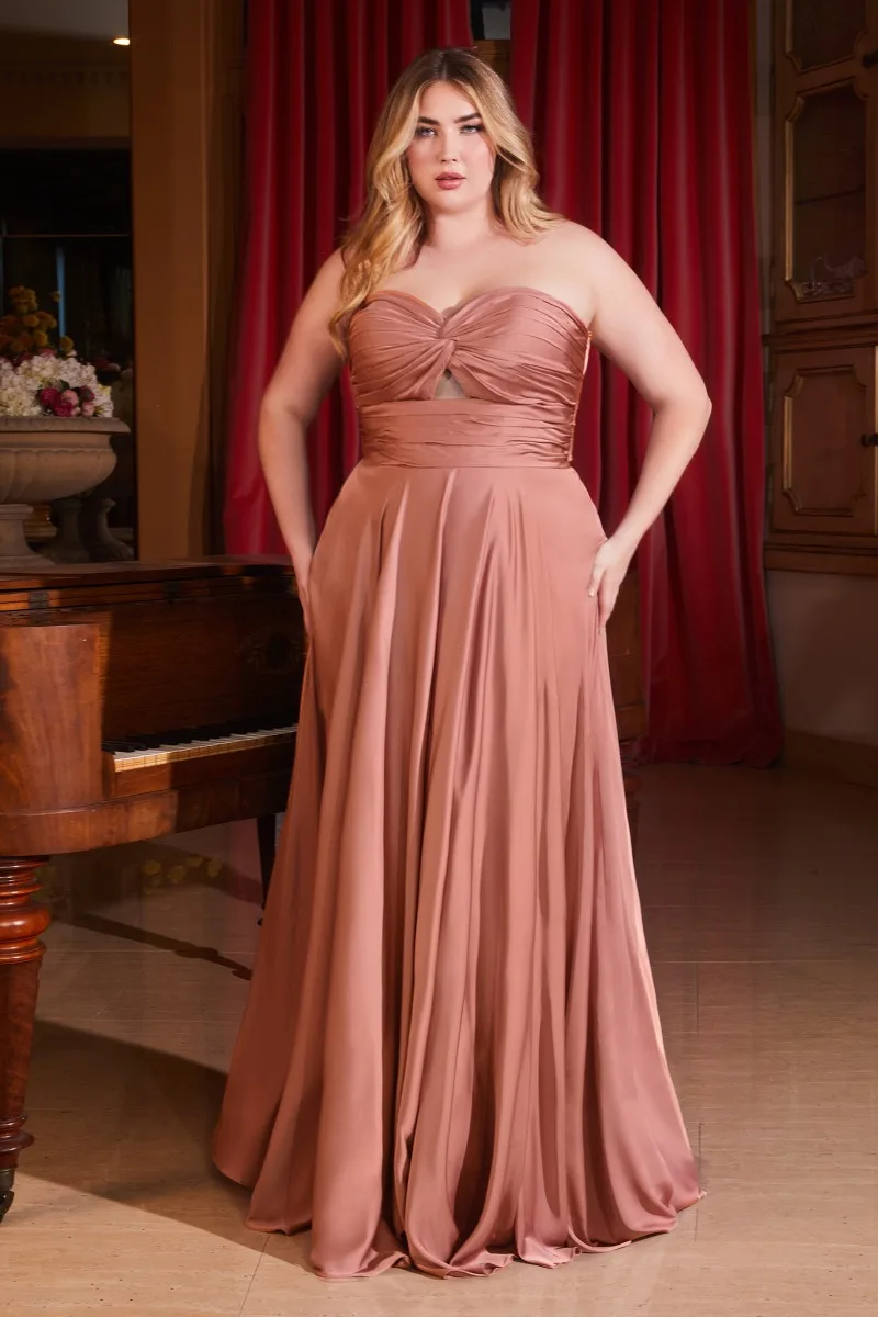Ladivine 7496C Dress — ROSEGOLD