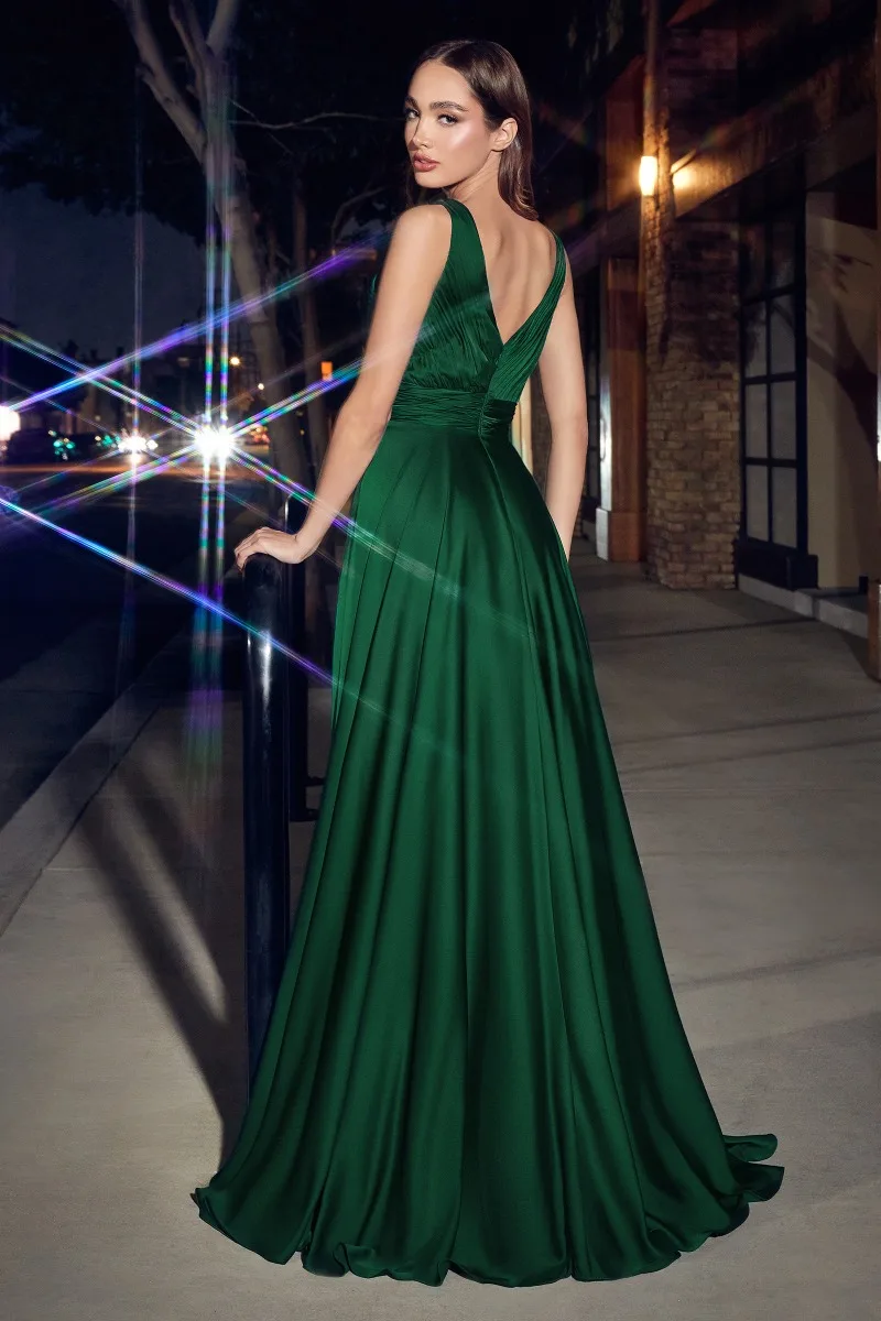 Ladivine 7497 Dress — HUNTERGREEN