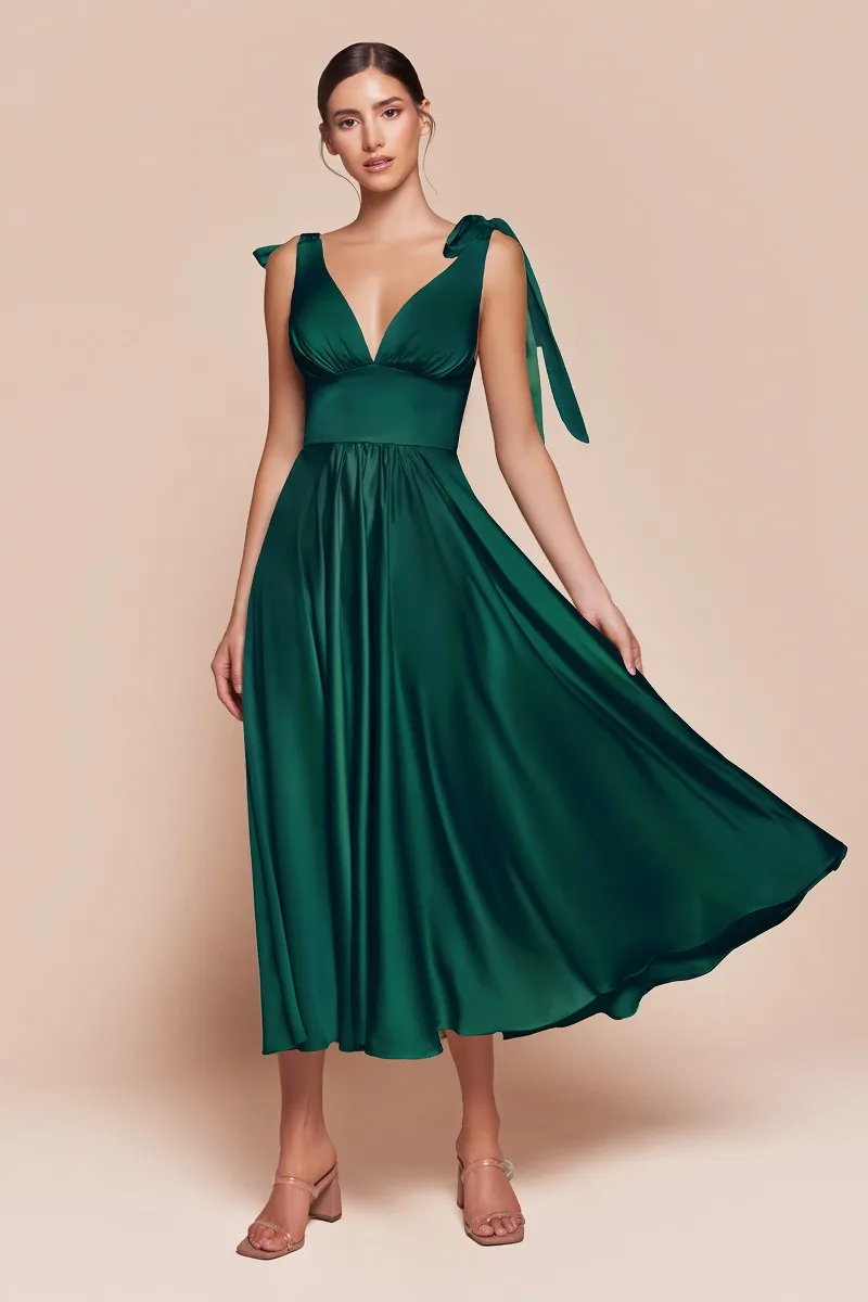 Ladivine 7499 Dress — EMERALD