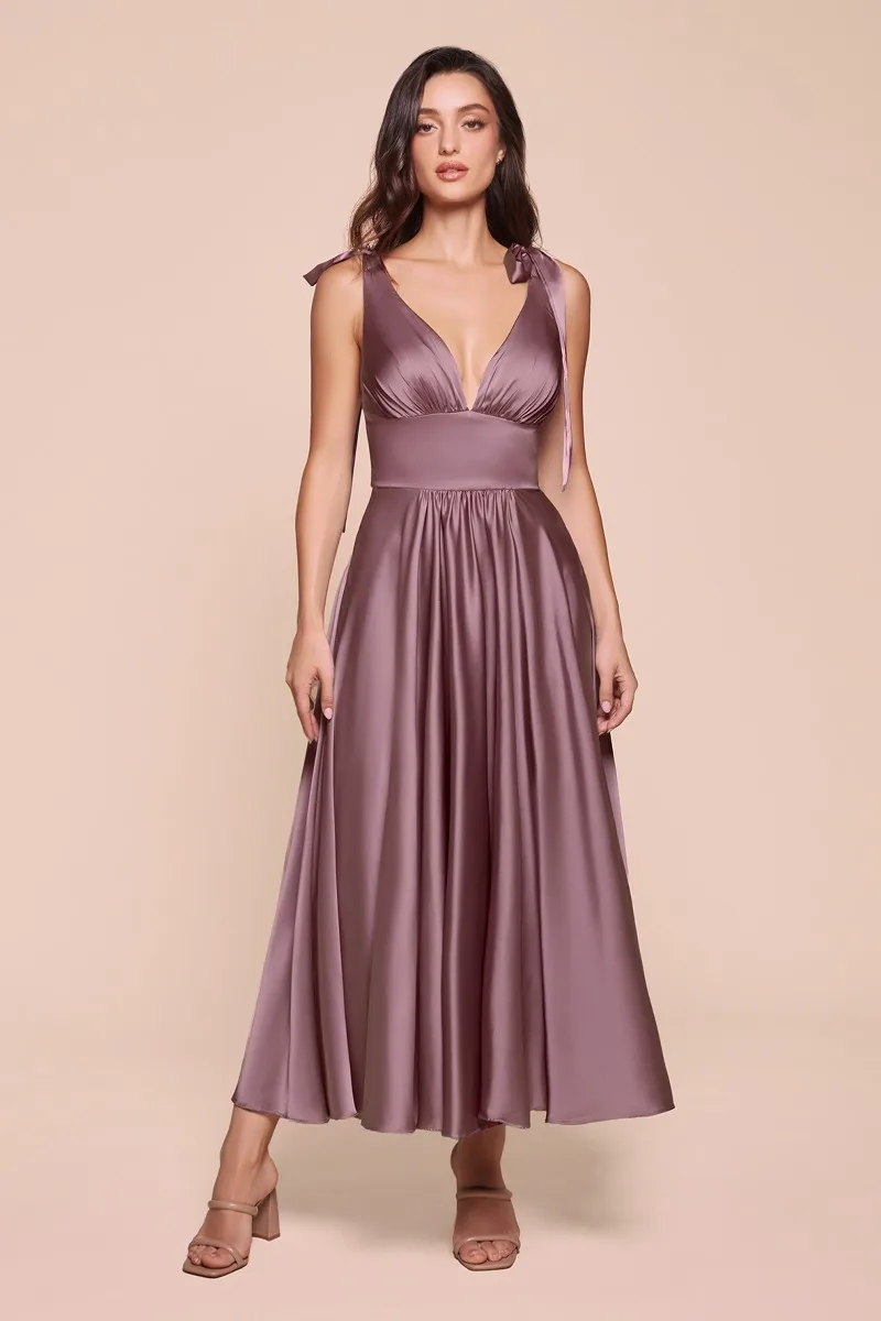 Ladivine 7499 Dress — ENGLISH VIOLET