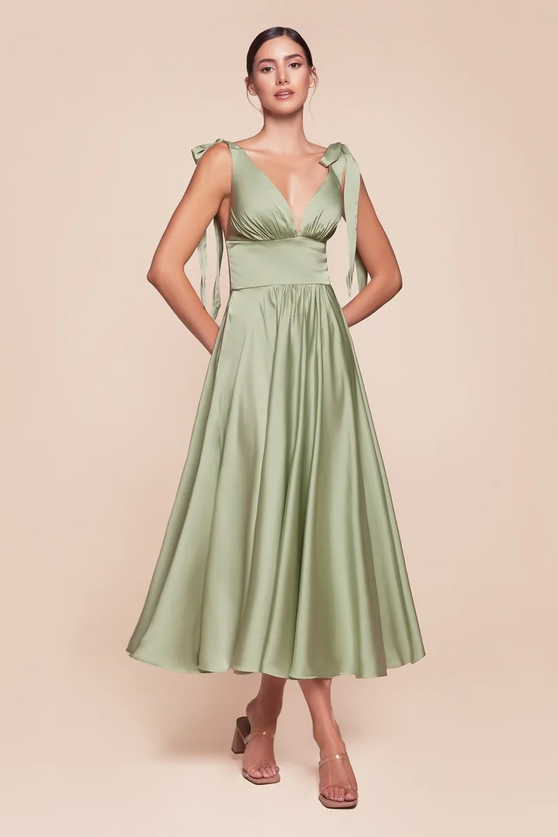 Ladivine 7499 Dress — SAGE
