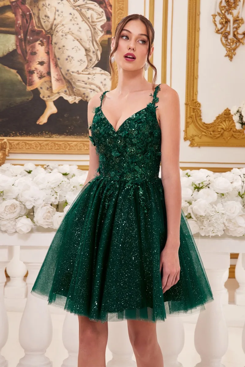 Ladivine 9245 Dress — EMERALD