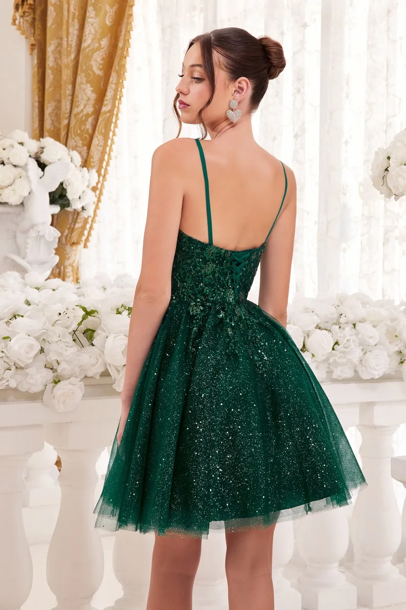 Ladivine 9245 Dress — EMERALD