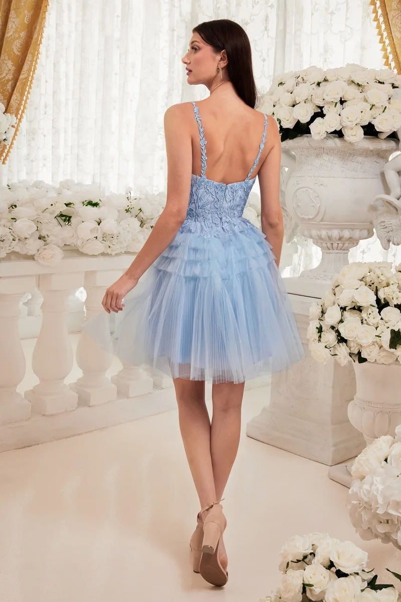 Ladivine 9310 Dress — BLUE