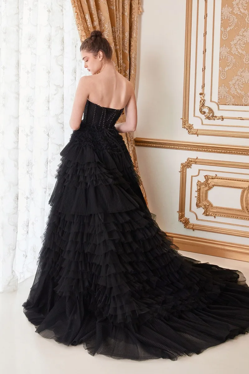 Andrea & Leo A1017 Dress — BLACK 2 N