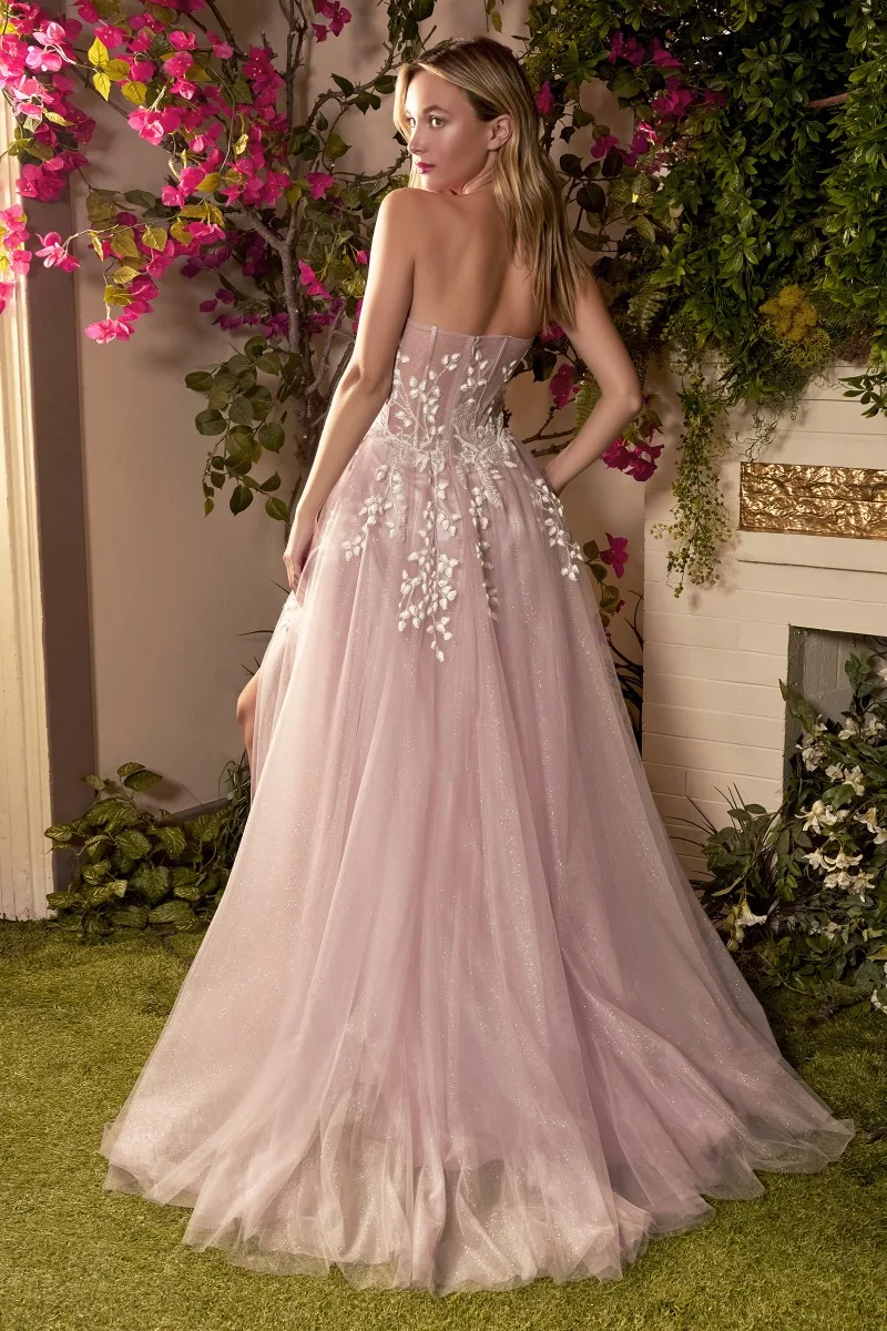 Andrea & Leo A1029 Dress — MAUVE