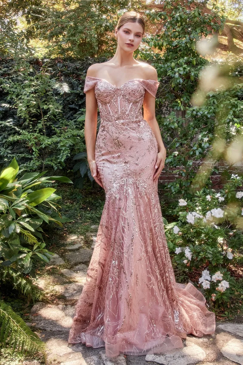 Andrea & Leo A1107 Dress — ROSEGOLD