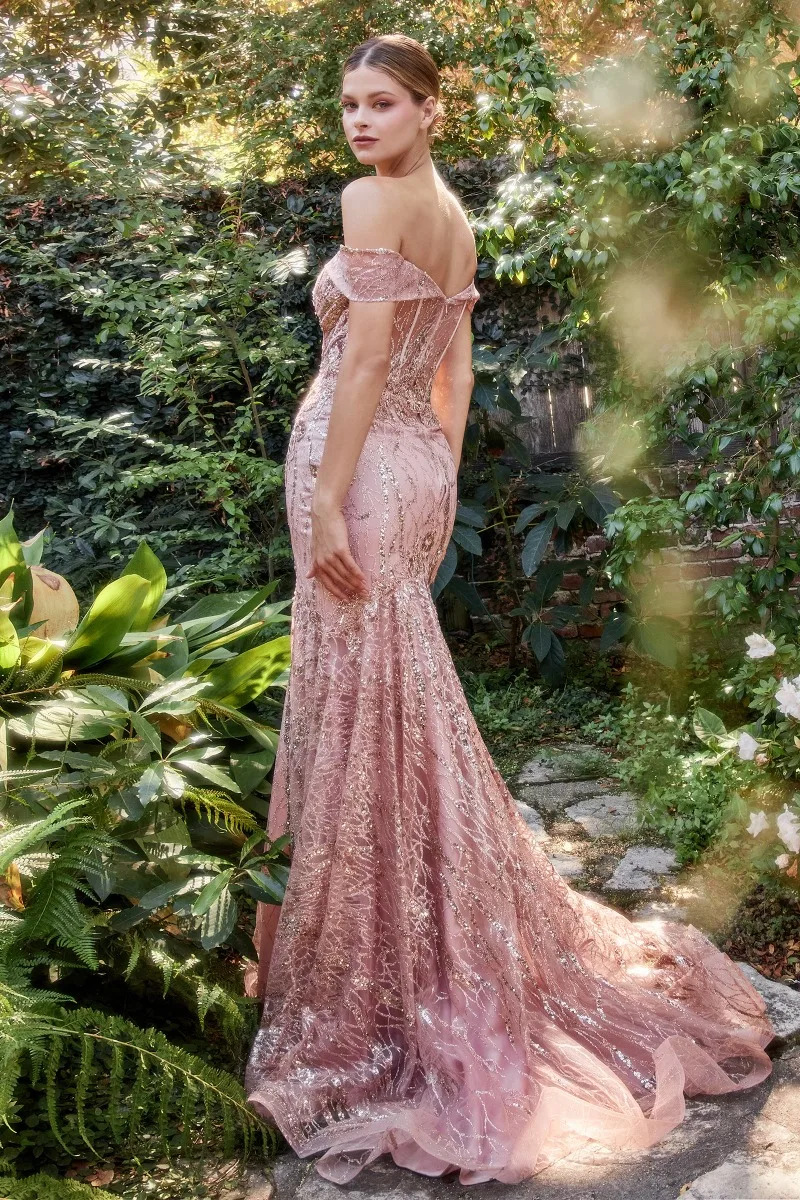 Andrea & Leo A1107 Dress — ROSEGOLD