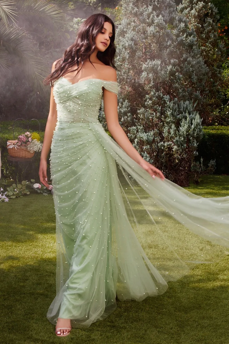 Andrea & Leo A1219 Dress — SAGE