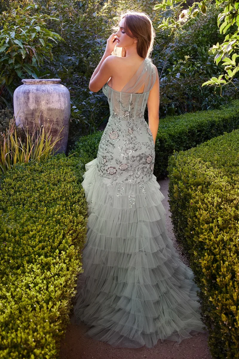 Andrea & Leo A1260 Dress — SAGE