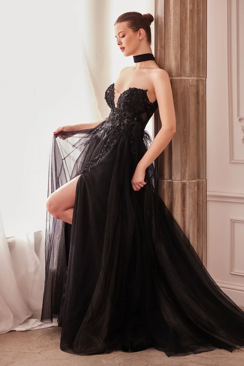 Andrea & Leo A1303 Dress — BLACK