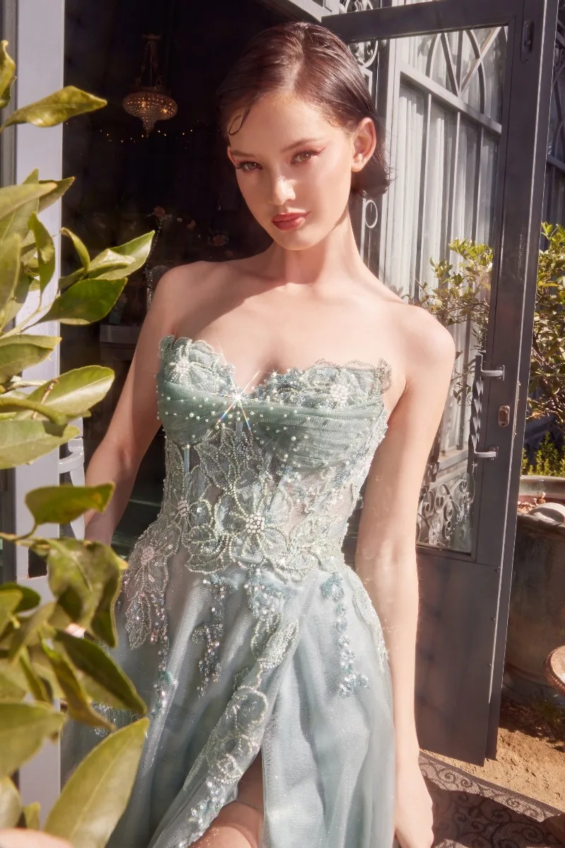 Andrea & Leo A1378 Dress — SAGE