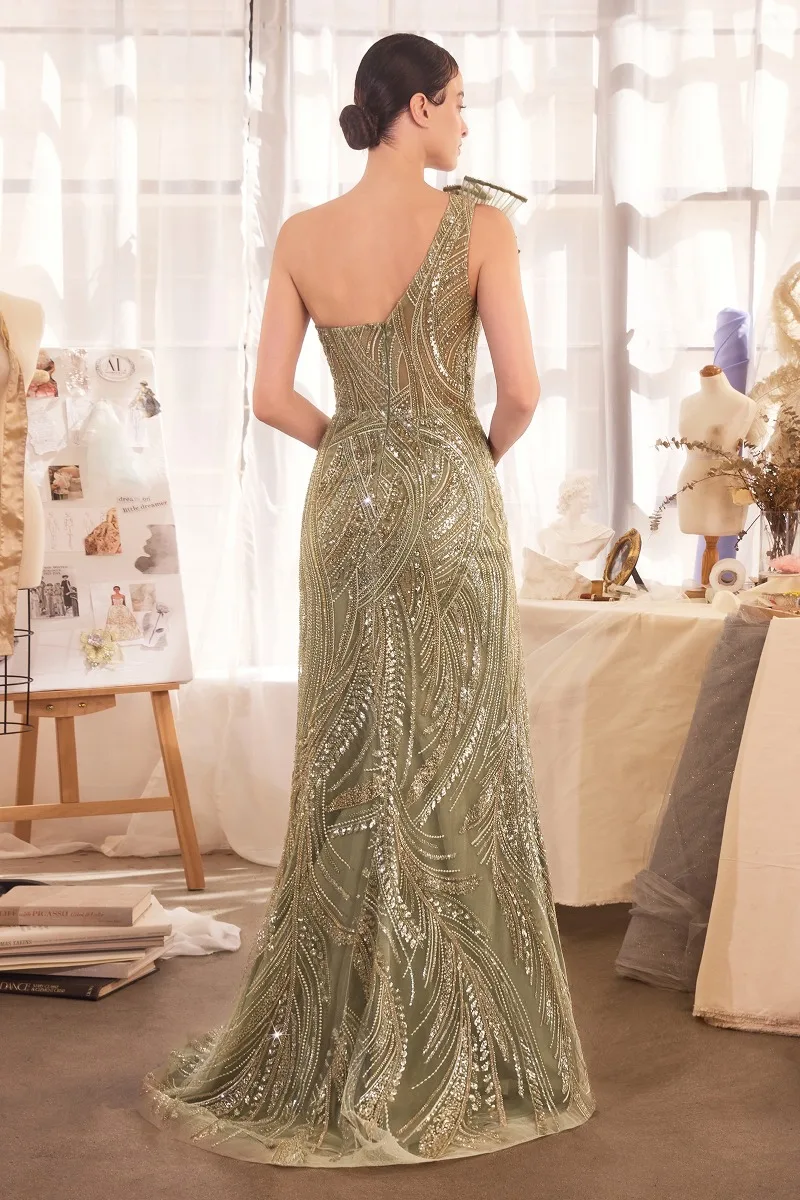 Andrea & Leo A1435 Dress — SAGE