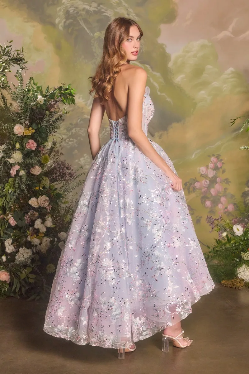 Andrea & Leo A1485 Dress — LT BLUE