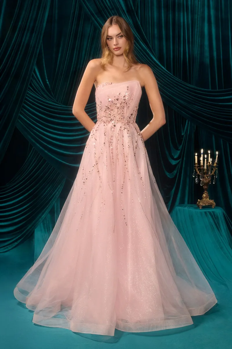 Andrea & Leo A1491 Dress — PINK