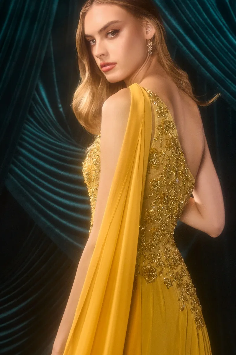 Andrea & Leo A1495 Dress — MARIGOLD