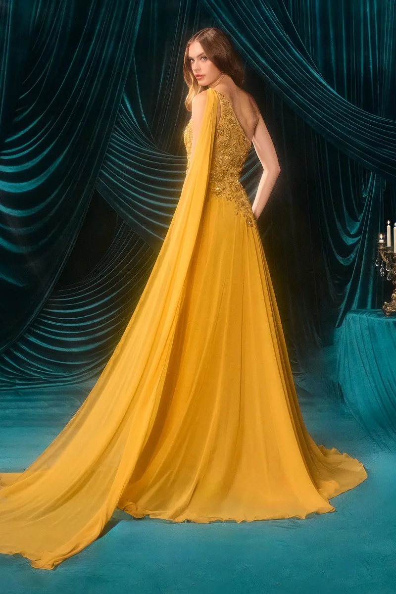 Andrea & Leo A1495 Dress — MARIGOLD