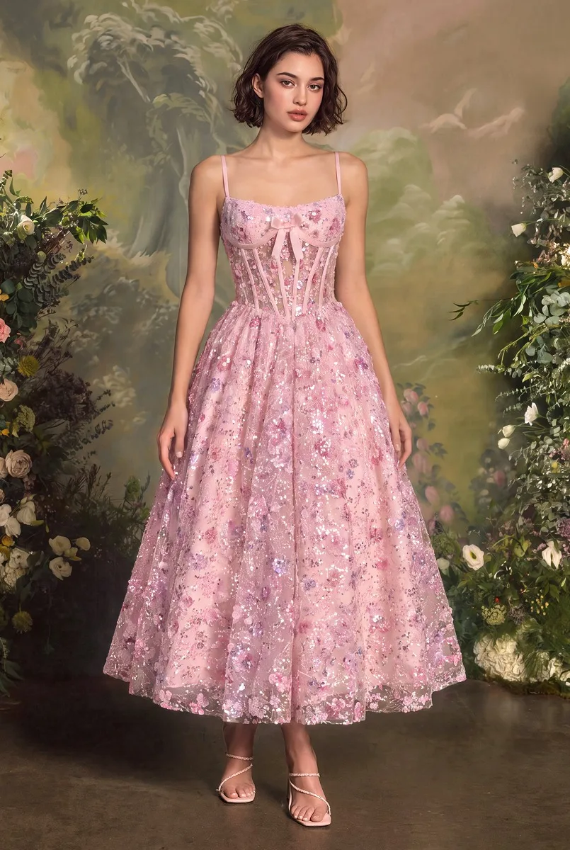 Andrea & Leo A1523 Dress — BLUSH