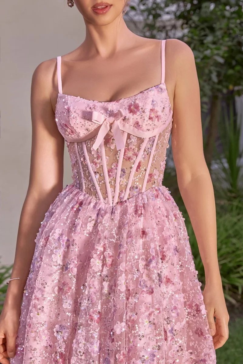 Andrea & Leo A1523 Dress — BLUSH