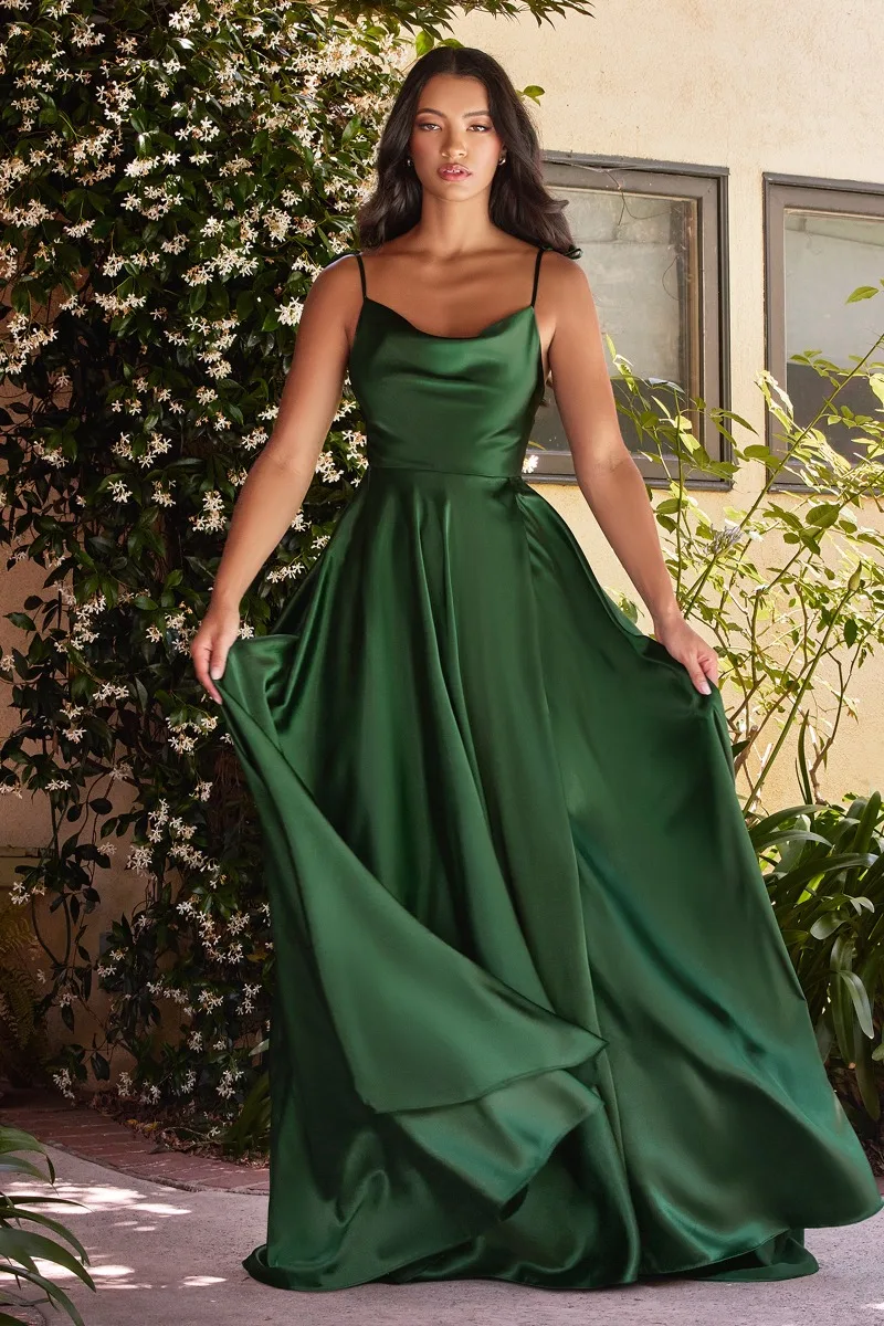 Ladivine BD104 Dress — EMERALD