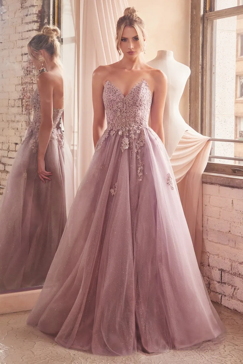 Ladivine C148 Dress — DUSTYMAUVE