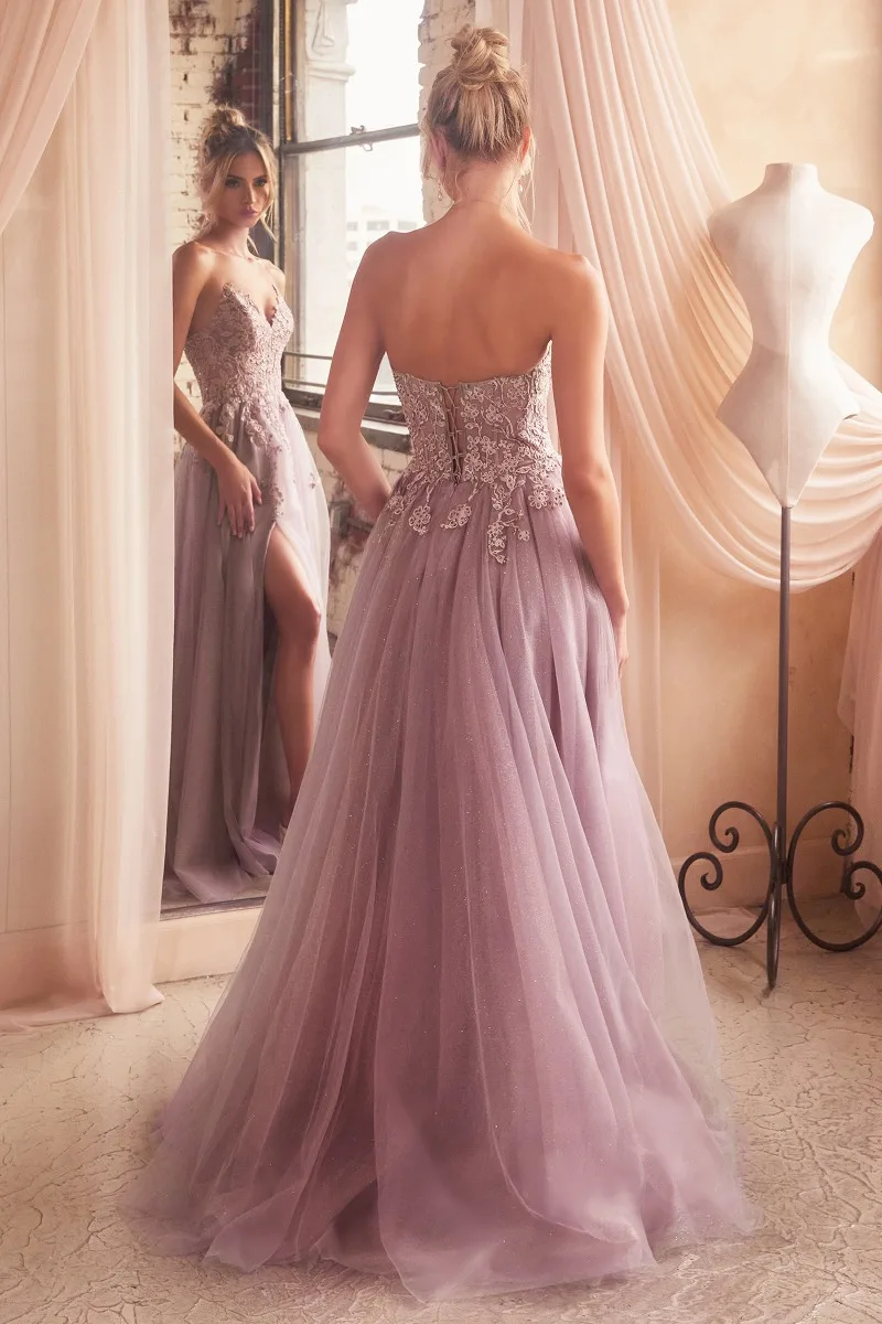 Ladivine C148 Dress — DUSTYMAUVE