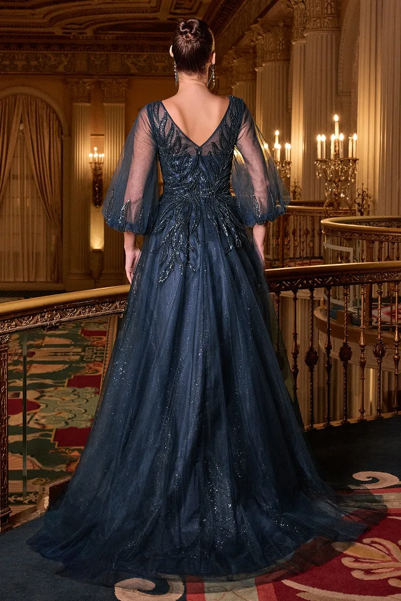 Ladivine CD0101 Dress — NAVY
