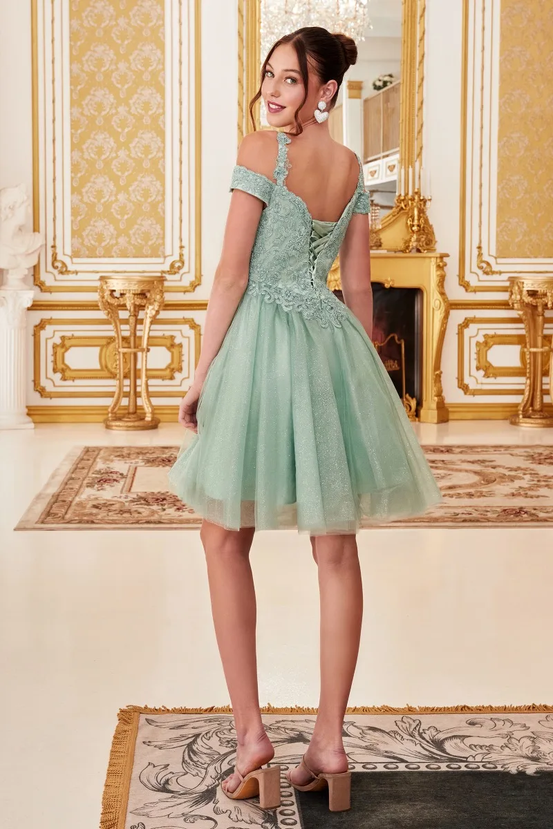 Ladivine CD0132 Dress — SAGE