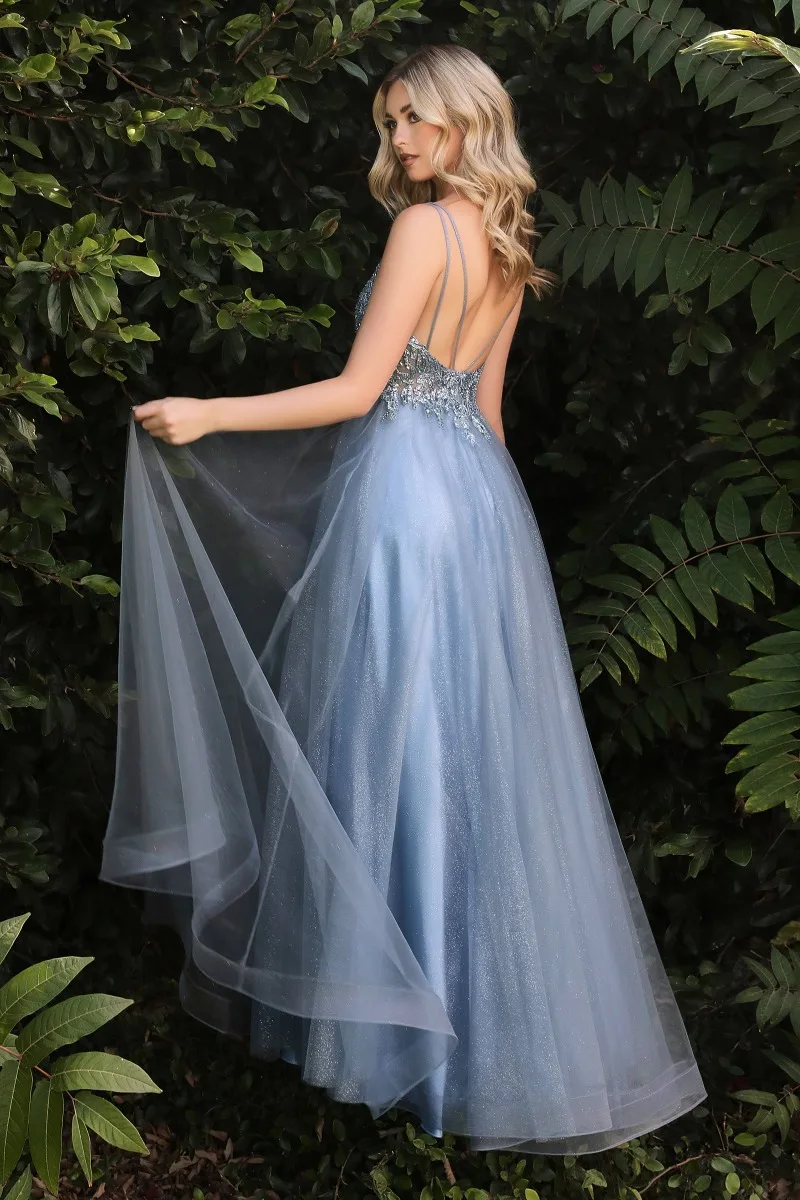 Ladivine CD0154 Dress — SMOKYBLUE 1
