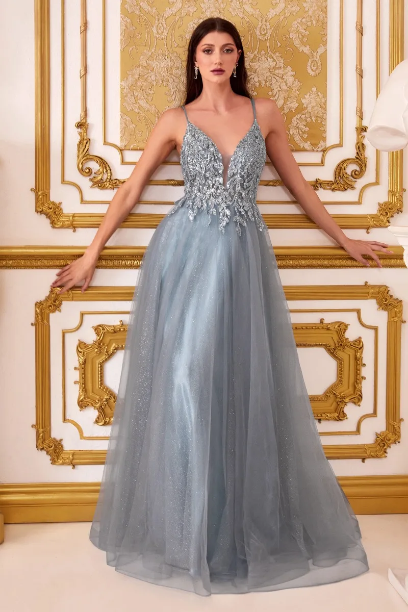 Ladivine CD0154 Dress — SMOKYBLUE