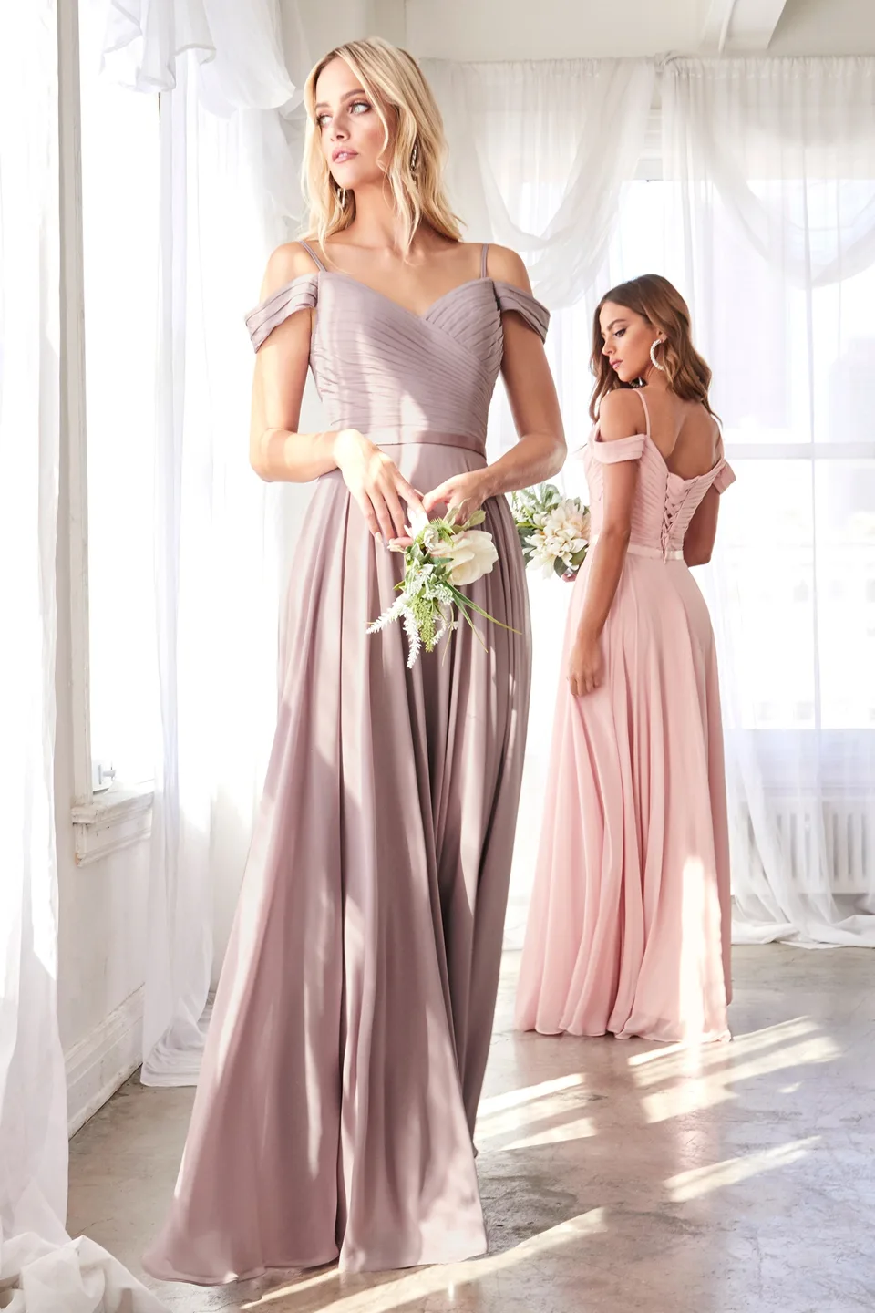 Ladivine CD0156 Dress — BLUSH ANDMAUVE 2