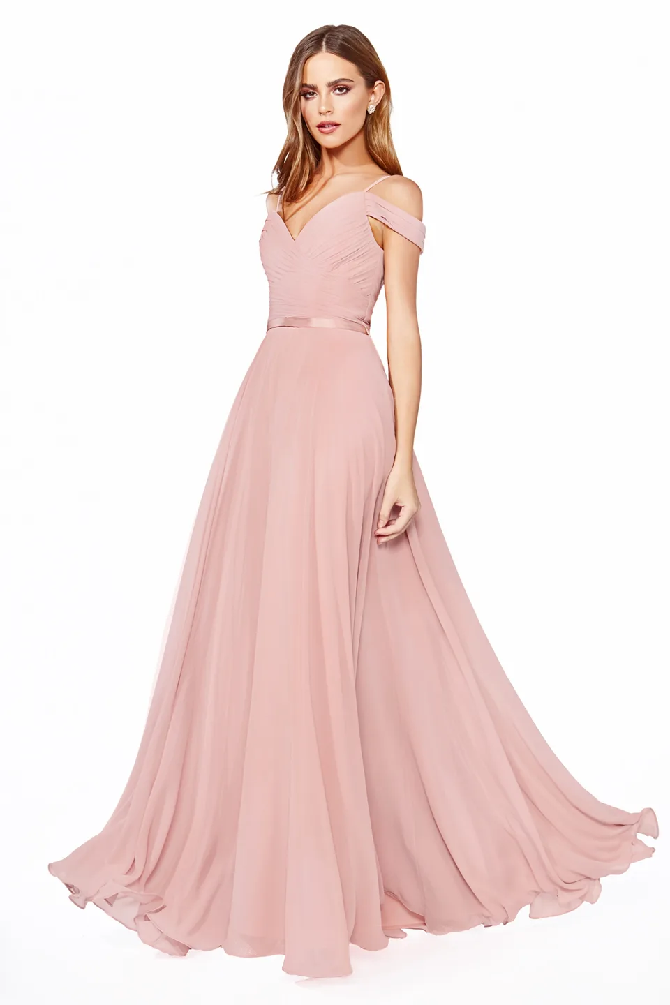 Ladivine CD0156 Dress — DUSTY ROSE