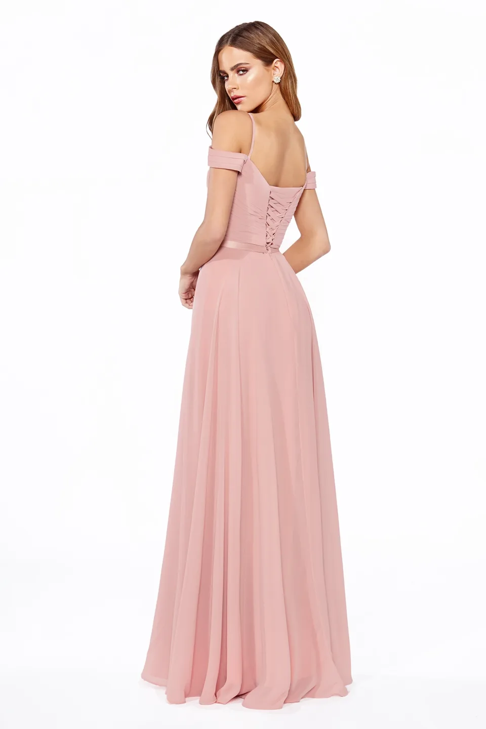 Ladivine CD0156 Dress — DUSTY ROSE