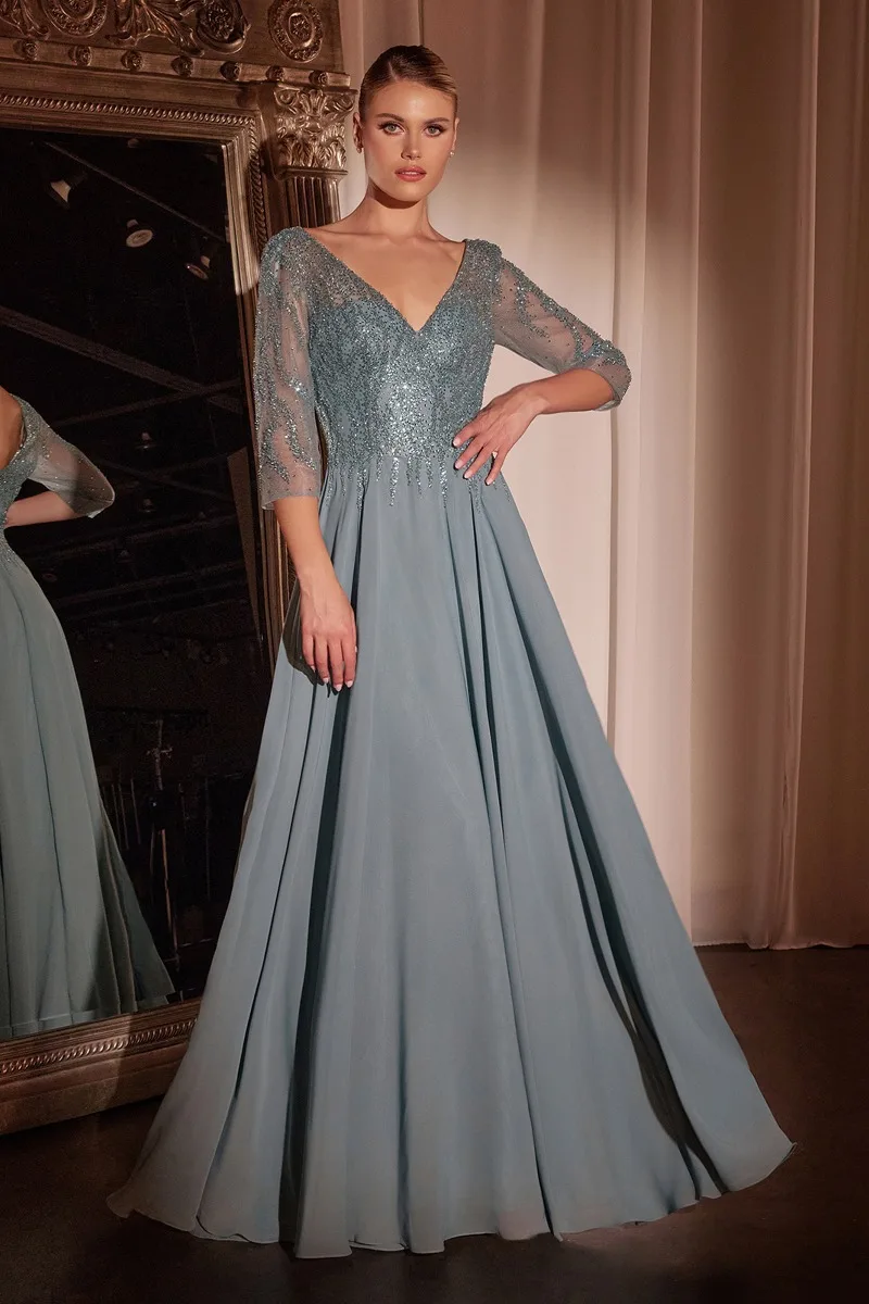 Ladivine CD0171 Dress — SEA MIST