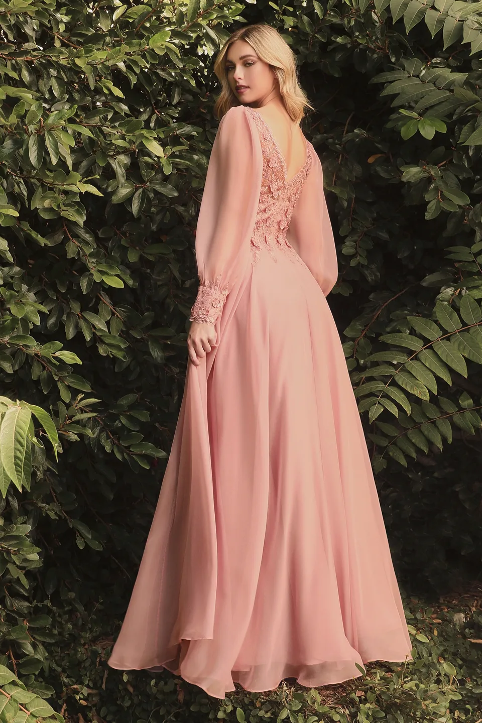 Ladivine Collective CD0183 Dress — ROSEGOLD 1