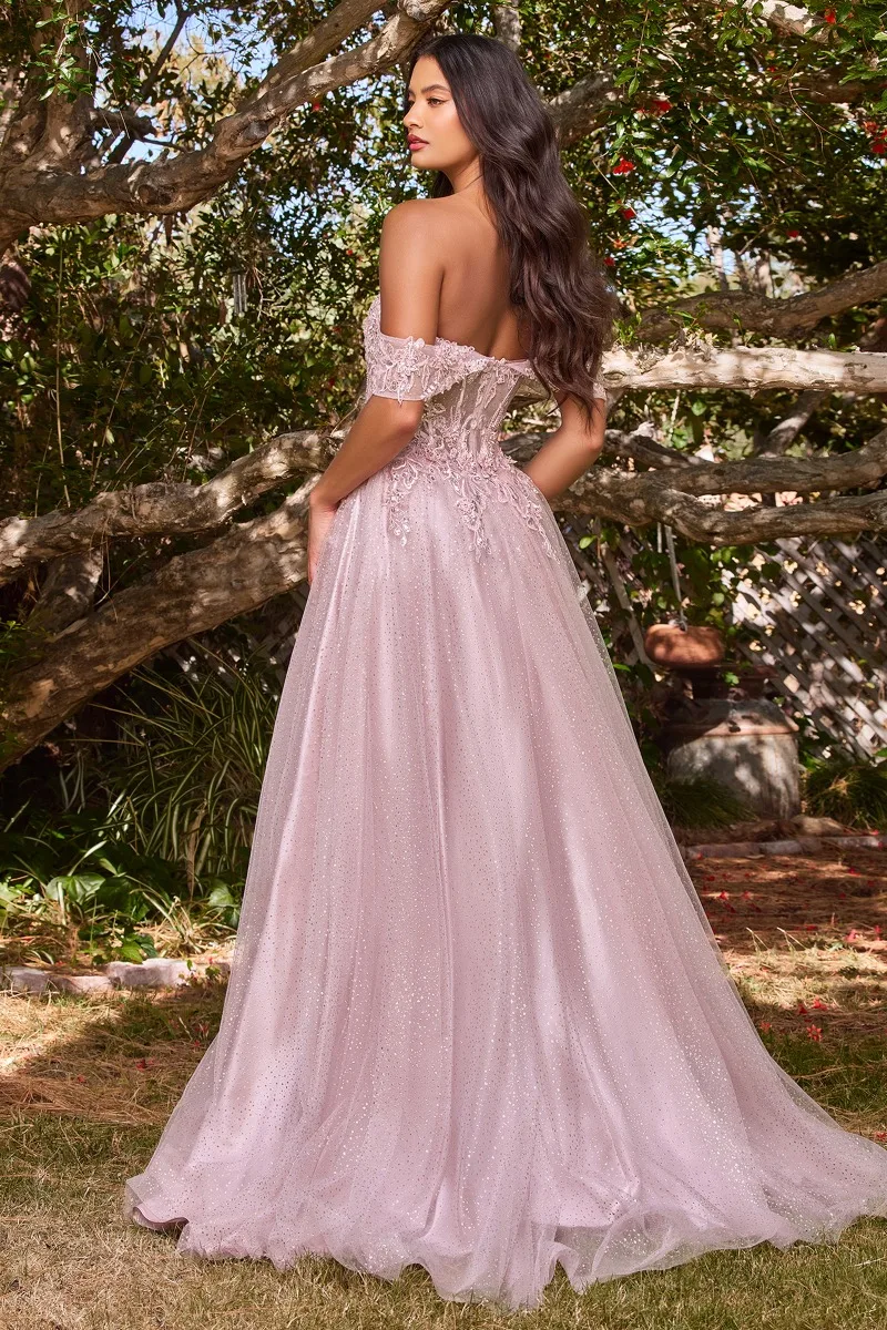 Ladivine CD0198 Dress — MAUVE 2