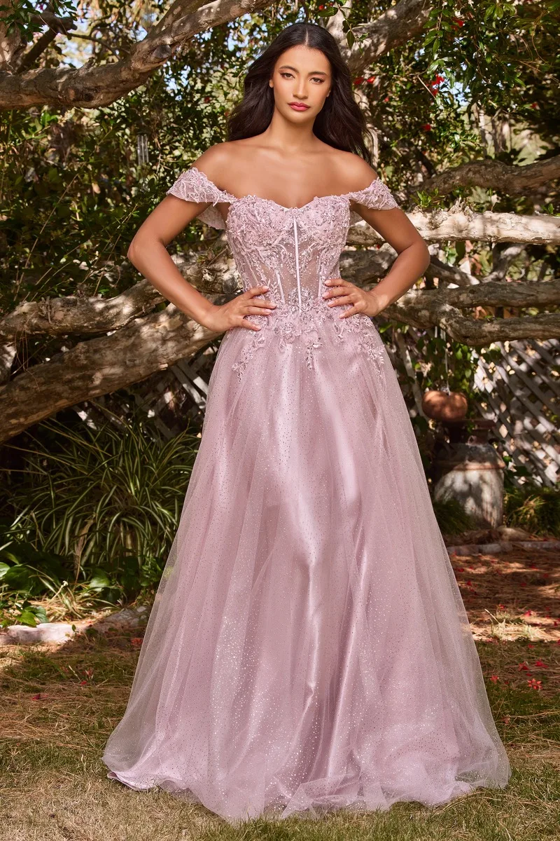 Ladivine CD0198 Dress — MAUVE