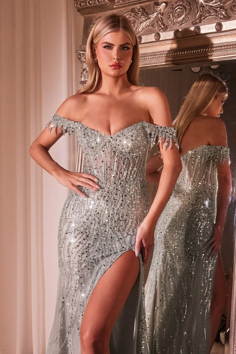 Ladivine CD0203 Dress — SILVERNUDE