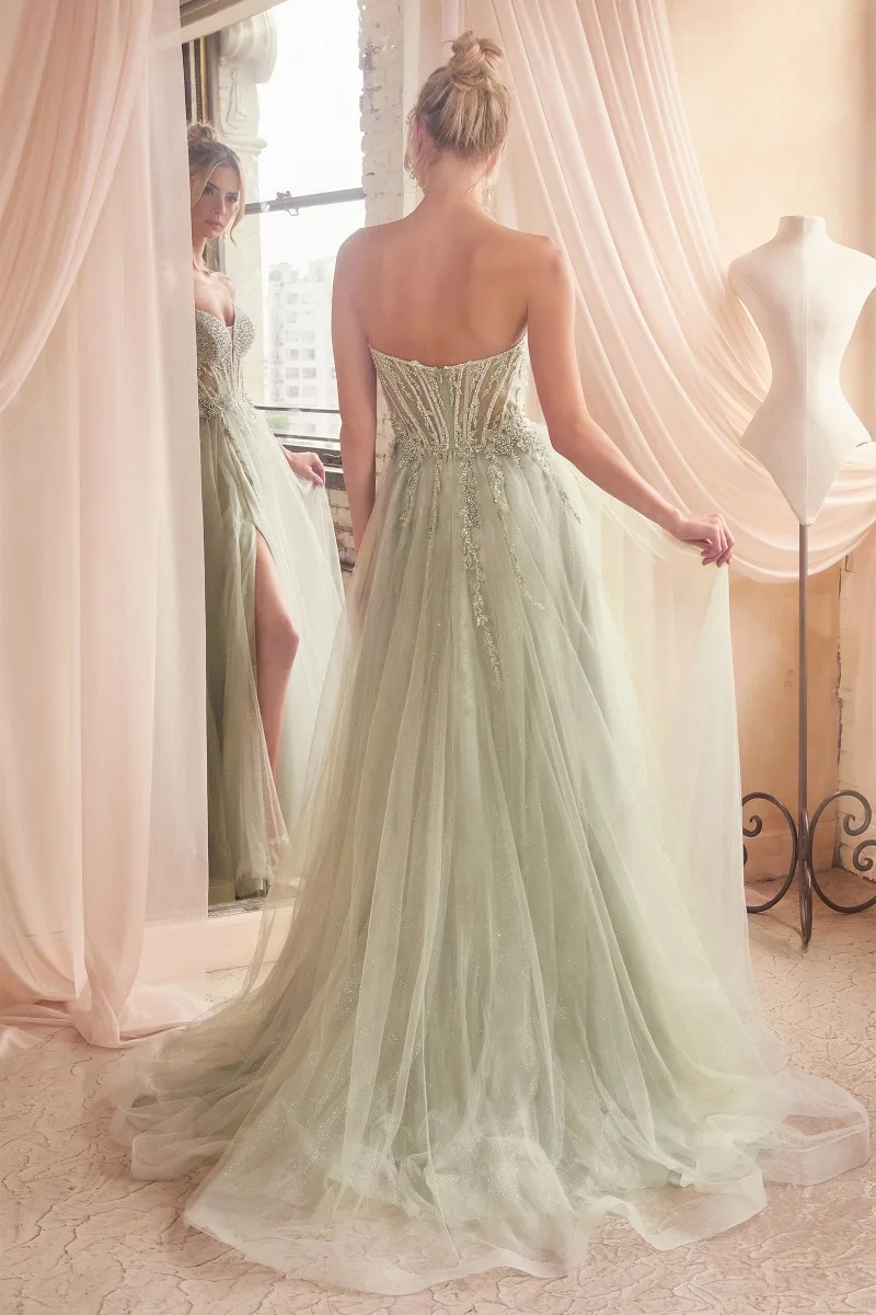 Ladivine CD0230 Dress — SAGE