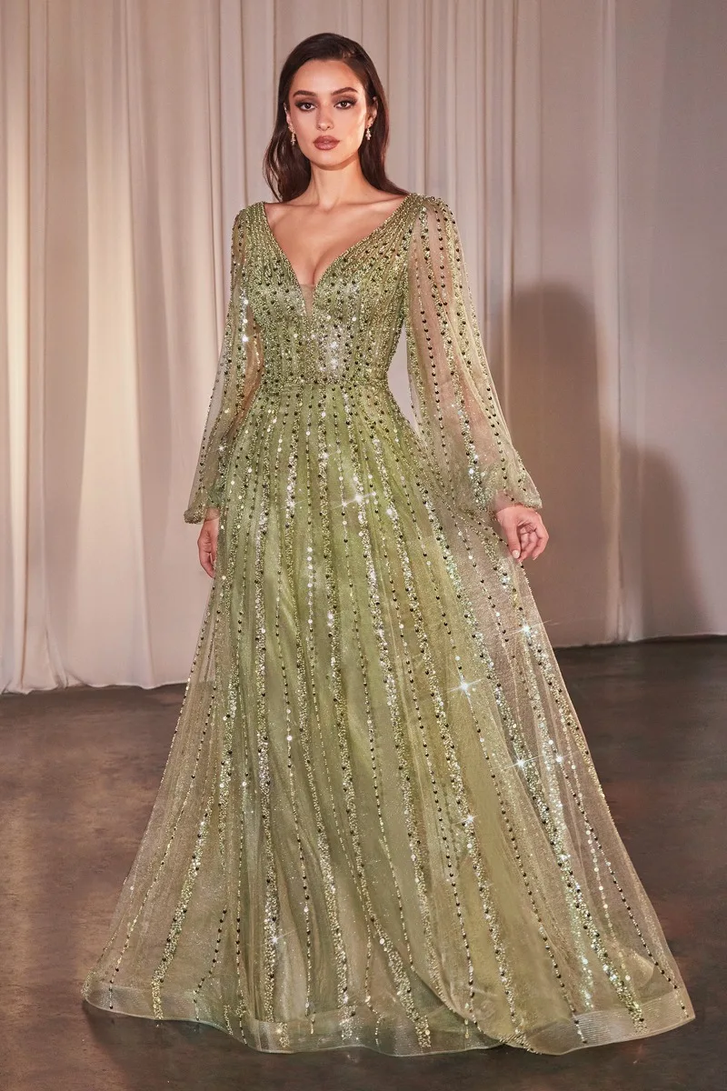 Ladivine CD0240 Dress — GREENERY