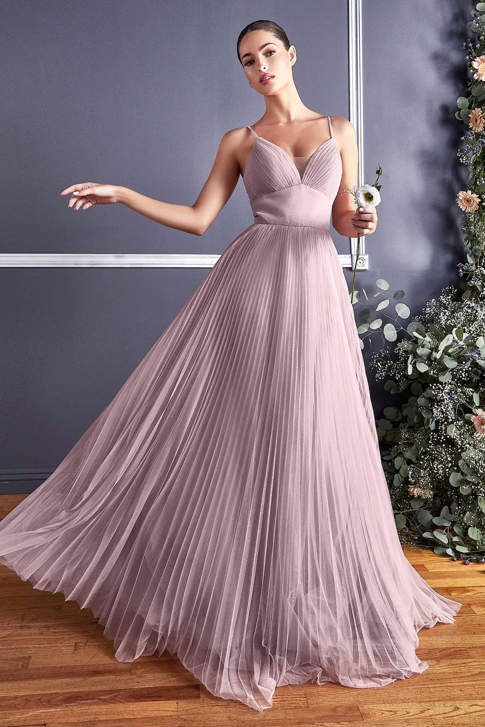 Ladivine Collective CD184 Dress — MAUVE