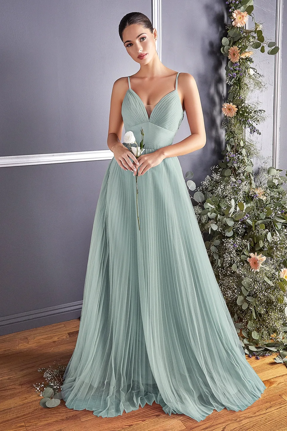 Ladivine Collective CD184 Dress — SAGE