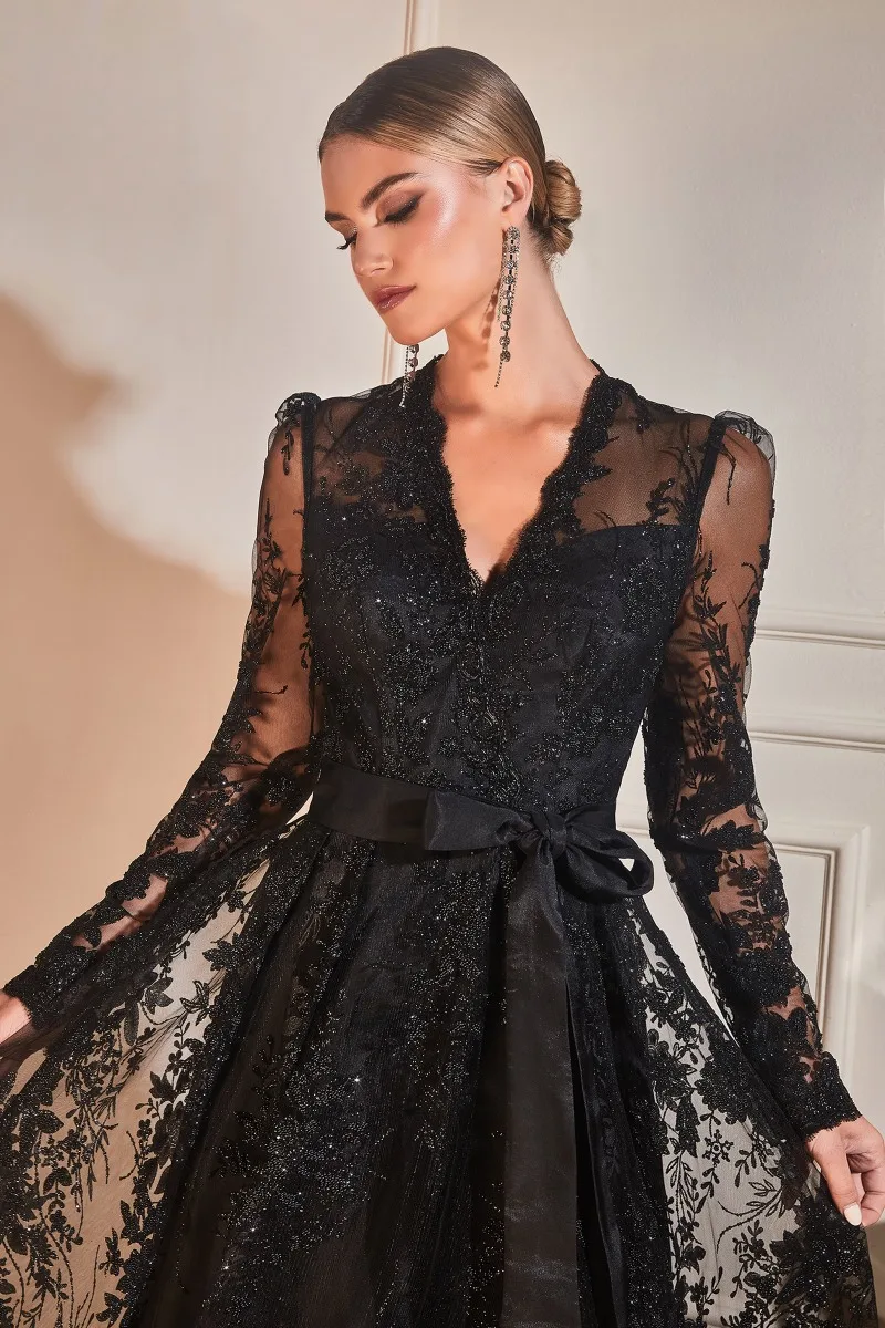 Ladivine CD233C Dress — CD233 BLACK