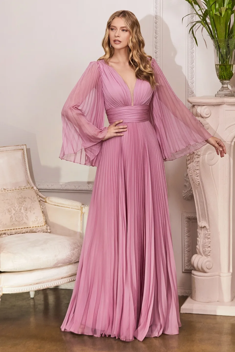 Ladivine CD242 Dress — LILACMAUVE  2 1 1