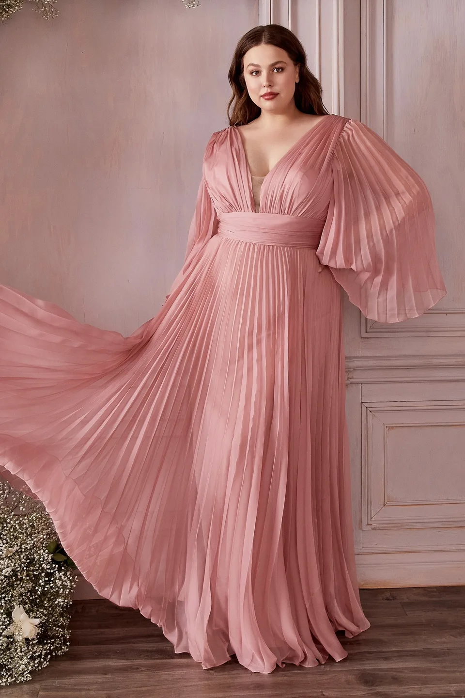 Ladivine CD242C Dress — ROSEGOLD 1 1
