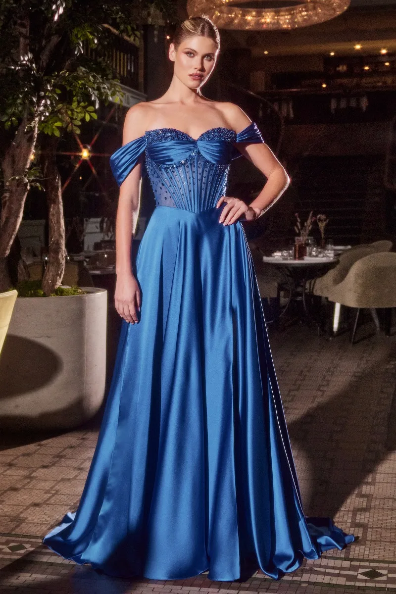 Ladivine CD297 Dress — ROYAL