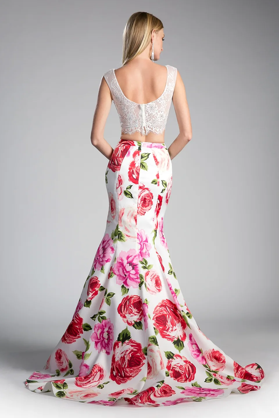 Ladivine Collective CD701L Dress — WITH TOP1  2