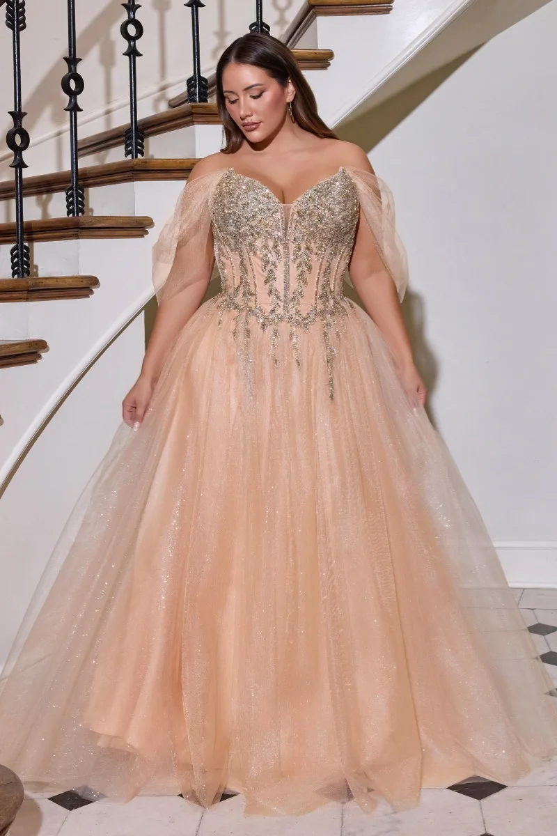 Ladivine CD721C Dress — GOLD