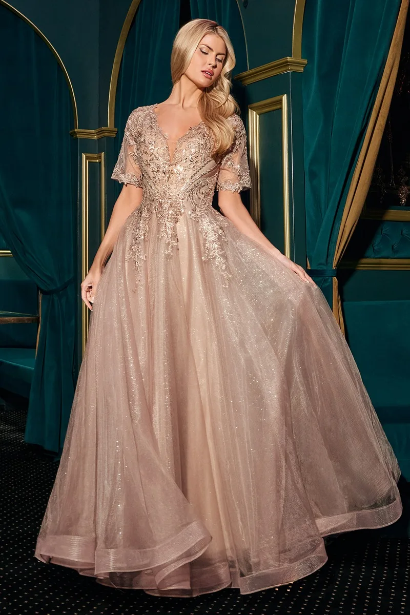 Ladivine CD726 Dress — MOCHA